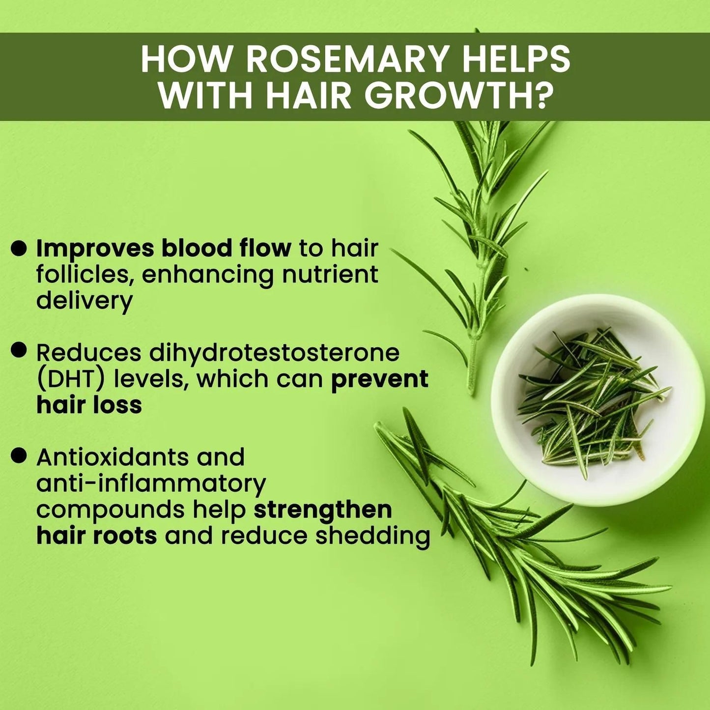 Rosemary Water, Hair Spray For Regrowth Buy 1 Get 2 Free